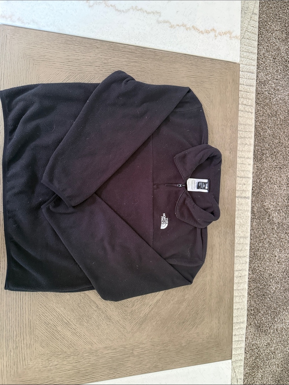 The North Face Women’s Black Quarter-Zip Fleece Pullover